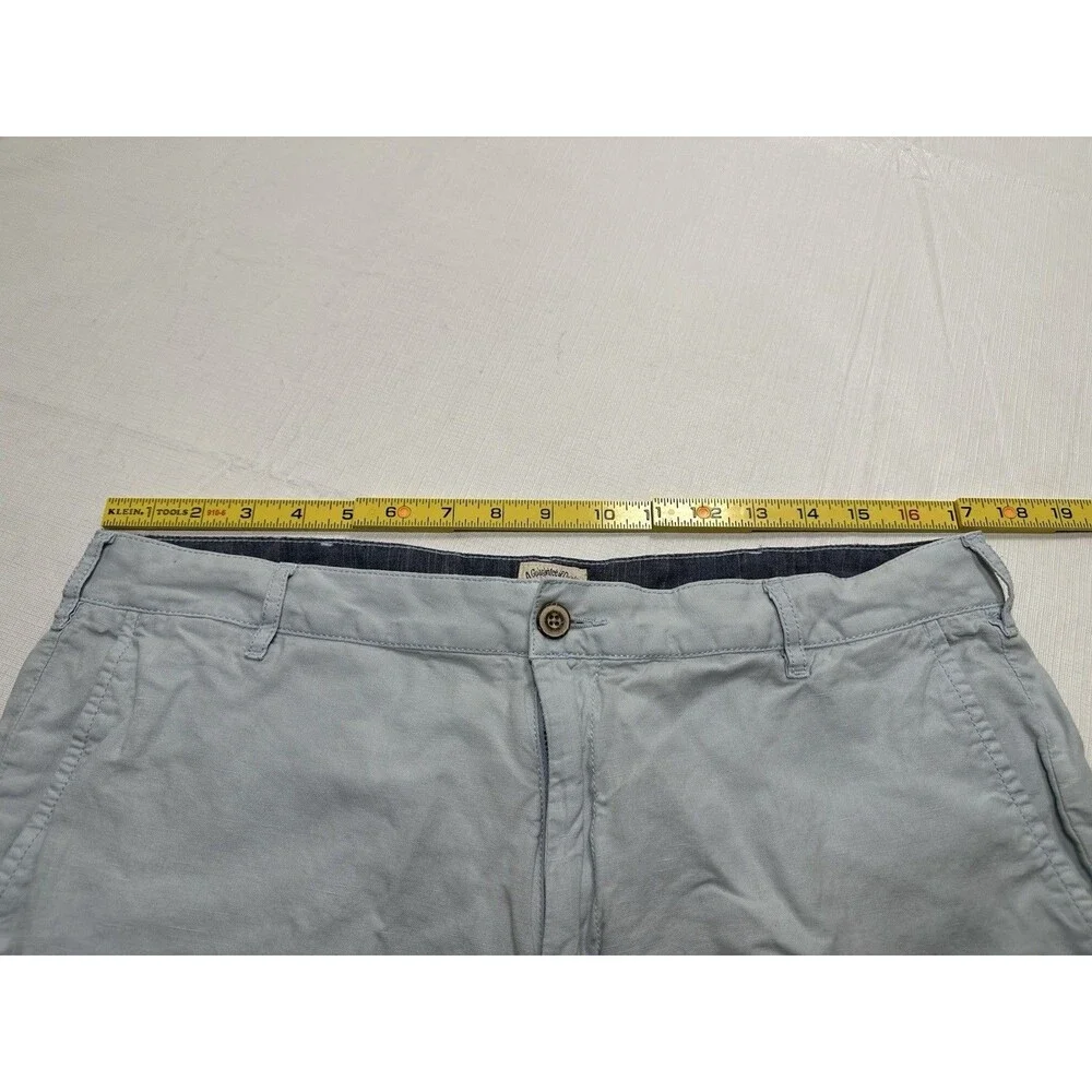 Men's Faherty Malibu Linen Blend Shorts 9